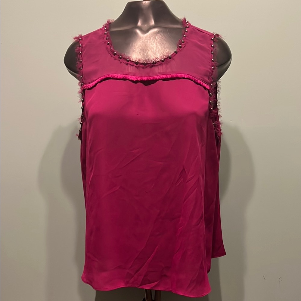 Ana Pink Sleeveless Top